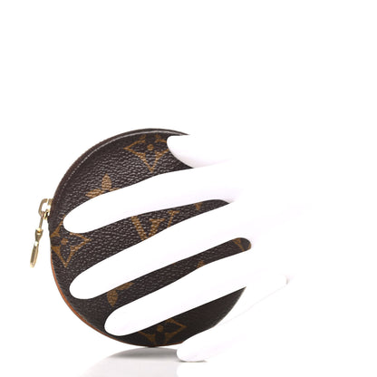Louis Vuitton Monogram Round Coin Purse 2 of 7
