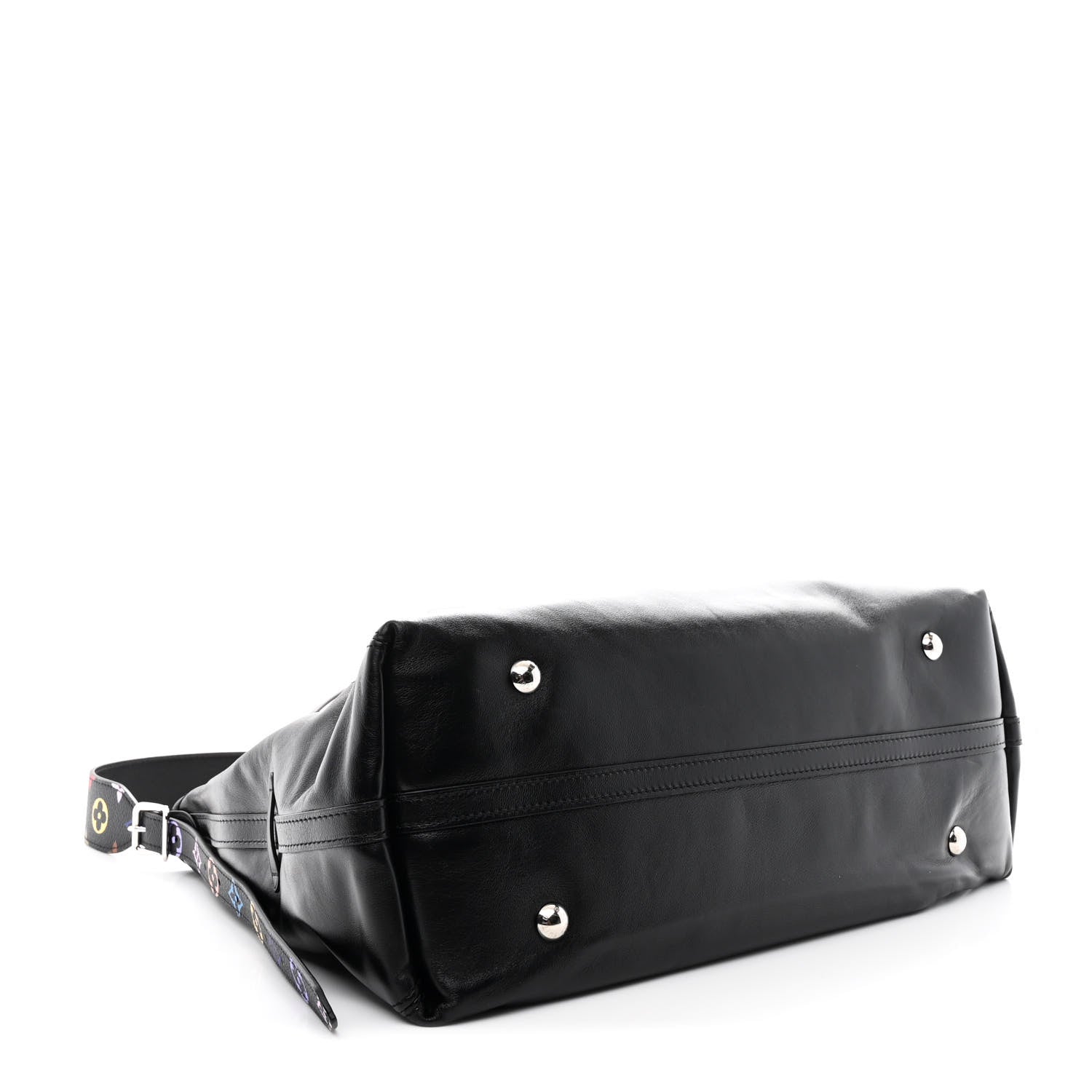 Louis Vuitton LV X TM Lambskin CarryAll Vibe MM Black 5 of 11