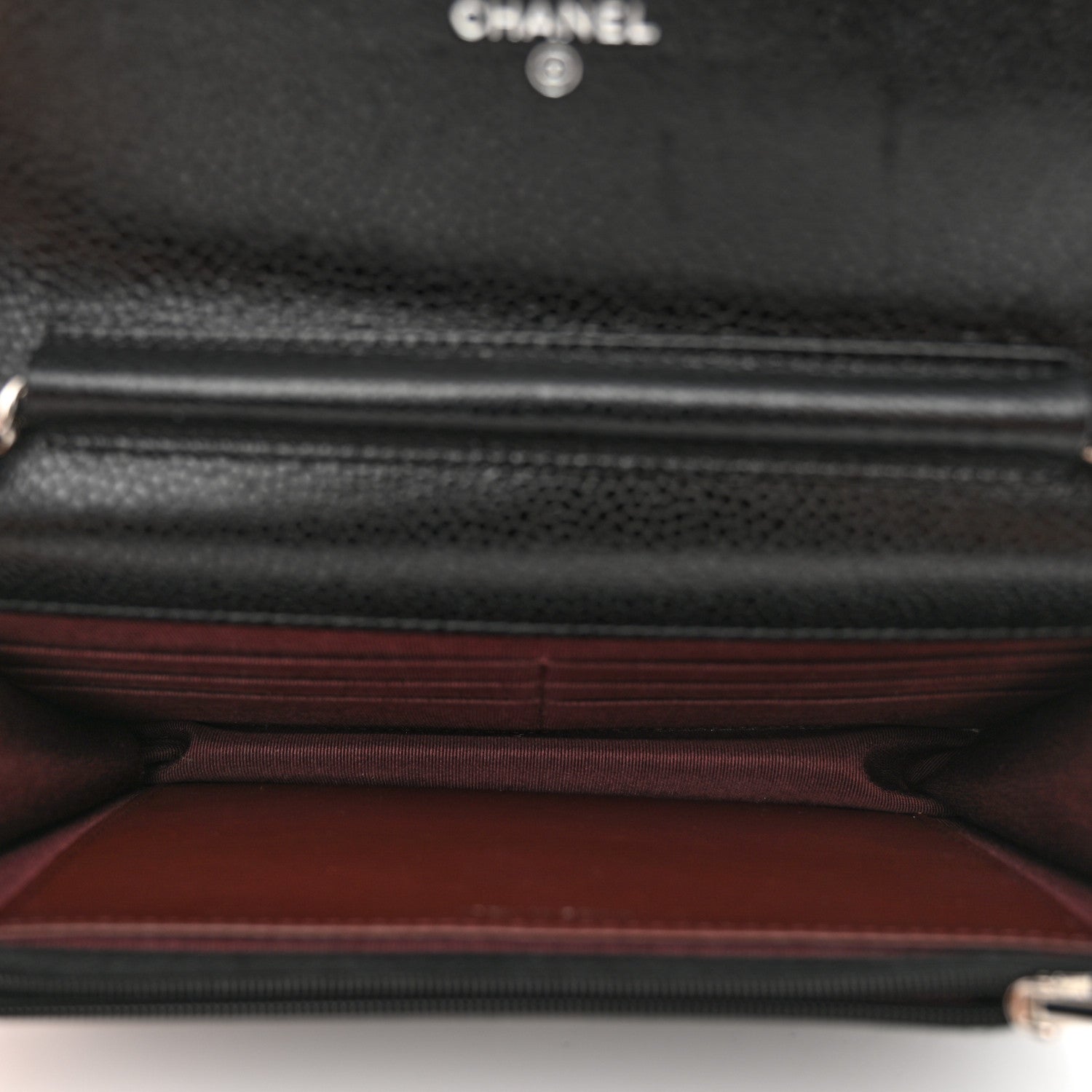 Chanel Caviar Quilted Wallet on Chain WOC Black 5 of 13