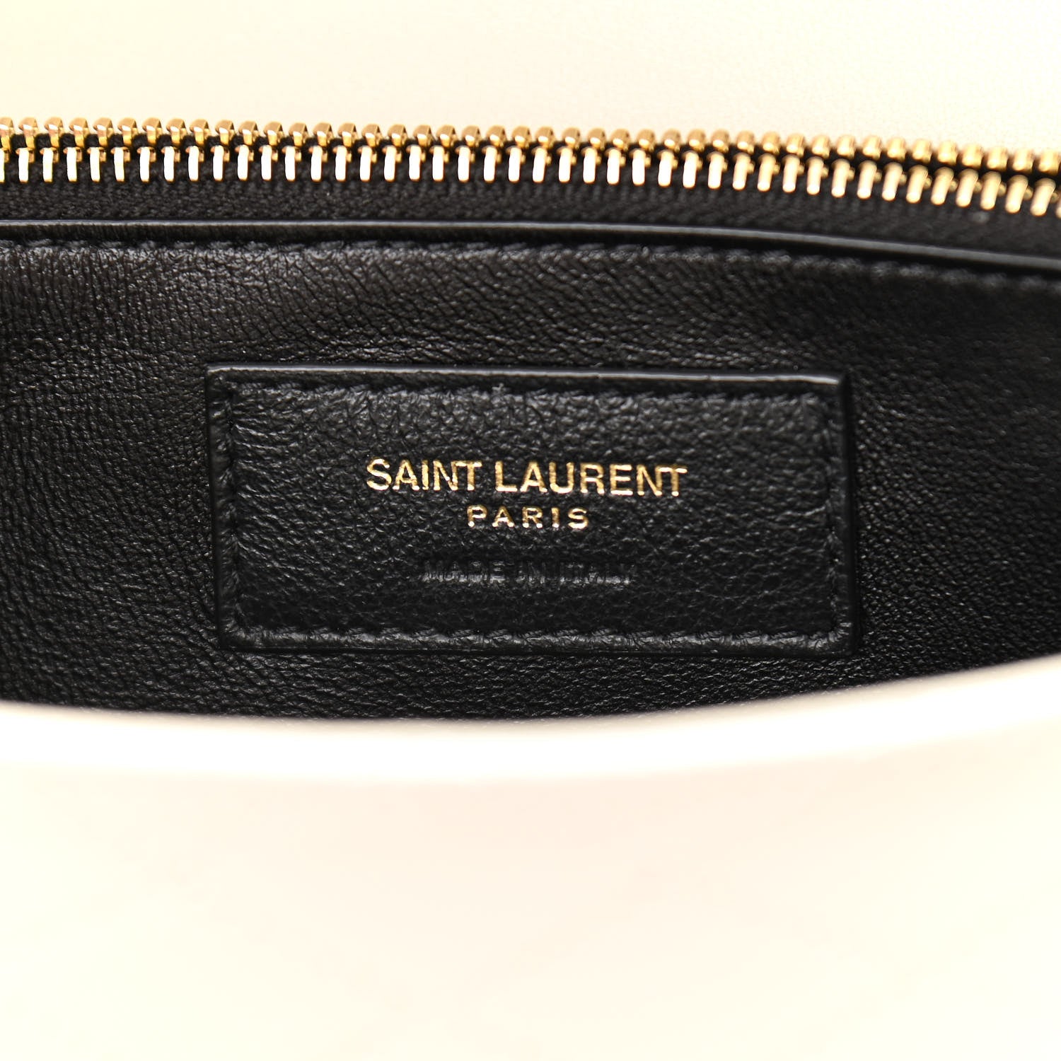 Saint Laurent Lambskin Quilted Mini Gaby Satchel Blanc Vintage 6 of 12