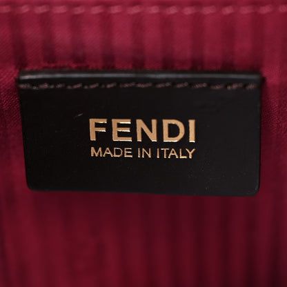 Fendi Vitello Elite Flamingo Regular 2Jours Tote Amarena 6 of 14