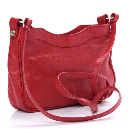 Balenciaga Agneau Giant 12 Gold Hardware Hip Rouge Cardinal 2 of 8