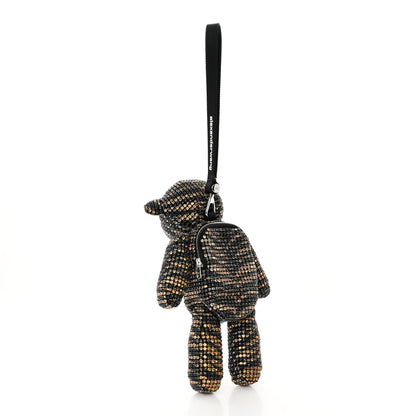 Alexander Wang Crystal Mesh Tiger Beiress Wristlet Black Multicolor 3 of 8