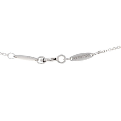 Tiffany Sterling Silver 12mm Elsa Peretti Cross Pendant Necklace 4 of 5