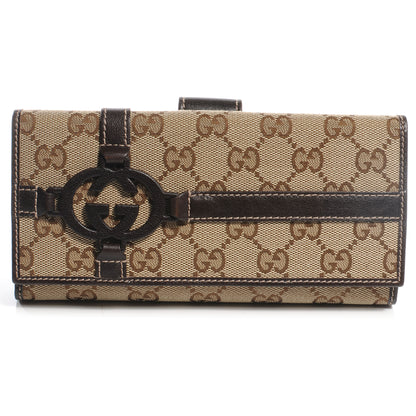Gucci Monogram Royal Continental Wallet 1 of 8