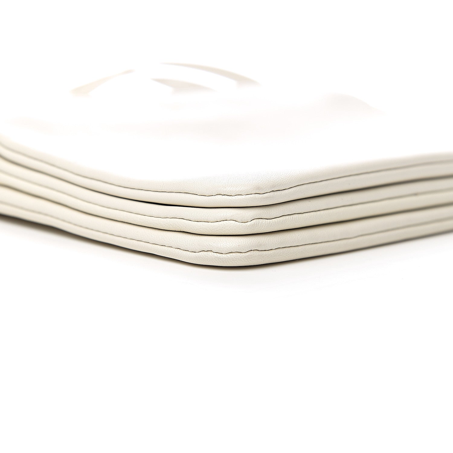 Celine Lambskin Small Trio Crossbody Bag White 7 of 8