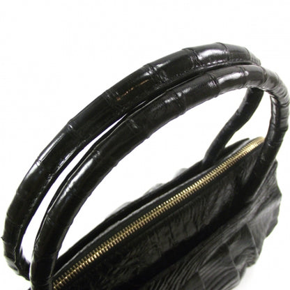Nancy Gonzalez Crocodile Satchel Black 6 of 10