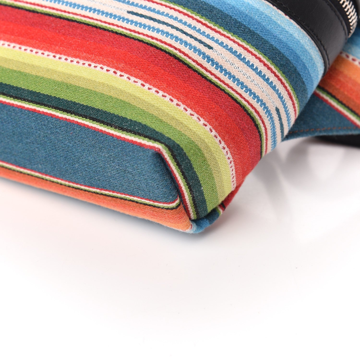 Saint Laurent Wool Mexican Jacquard City Belt Bag Multicolor 9 of 10