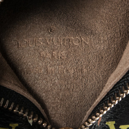 Louis Vuitton Monogram Multicolor Berlingot Coin Purse Black 6 of 6