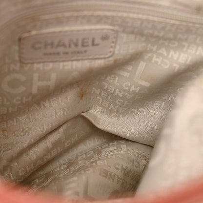 Chanel Lambskin Stitched Small Ultimate Soft Tote Pink 12 of 17
