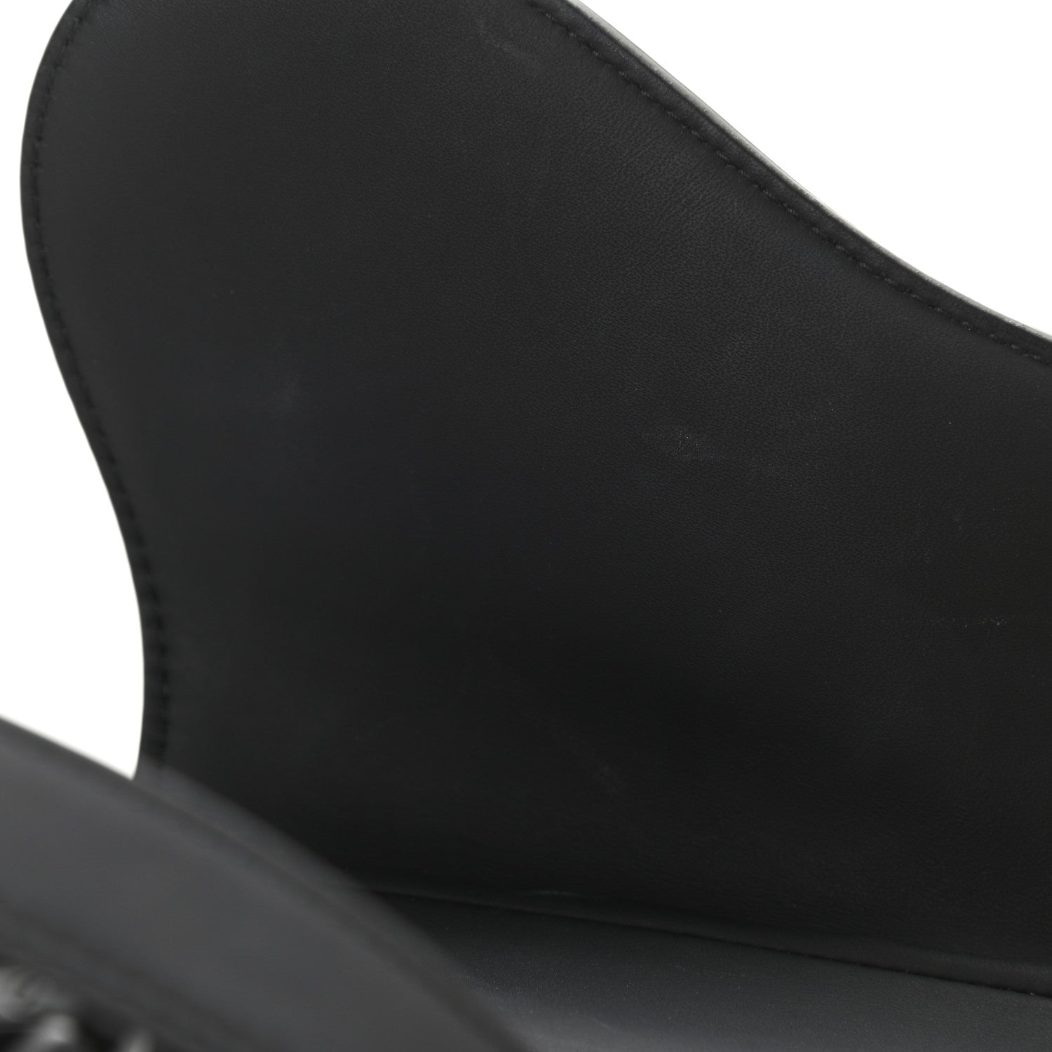 Christian Dior Ultra Matte Calfskin Saddle Bag Black 12 of 12