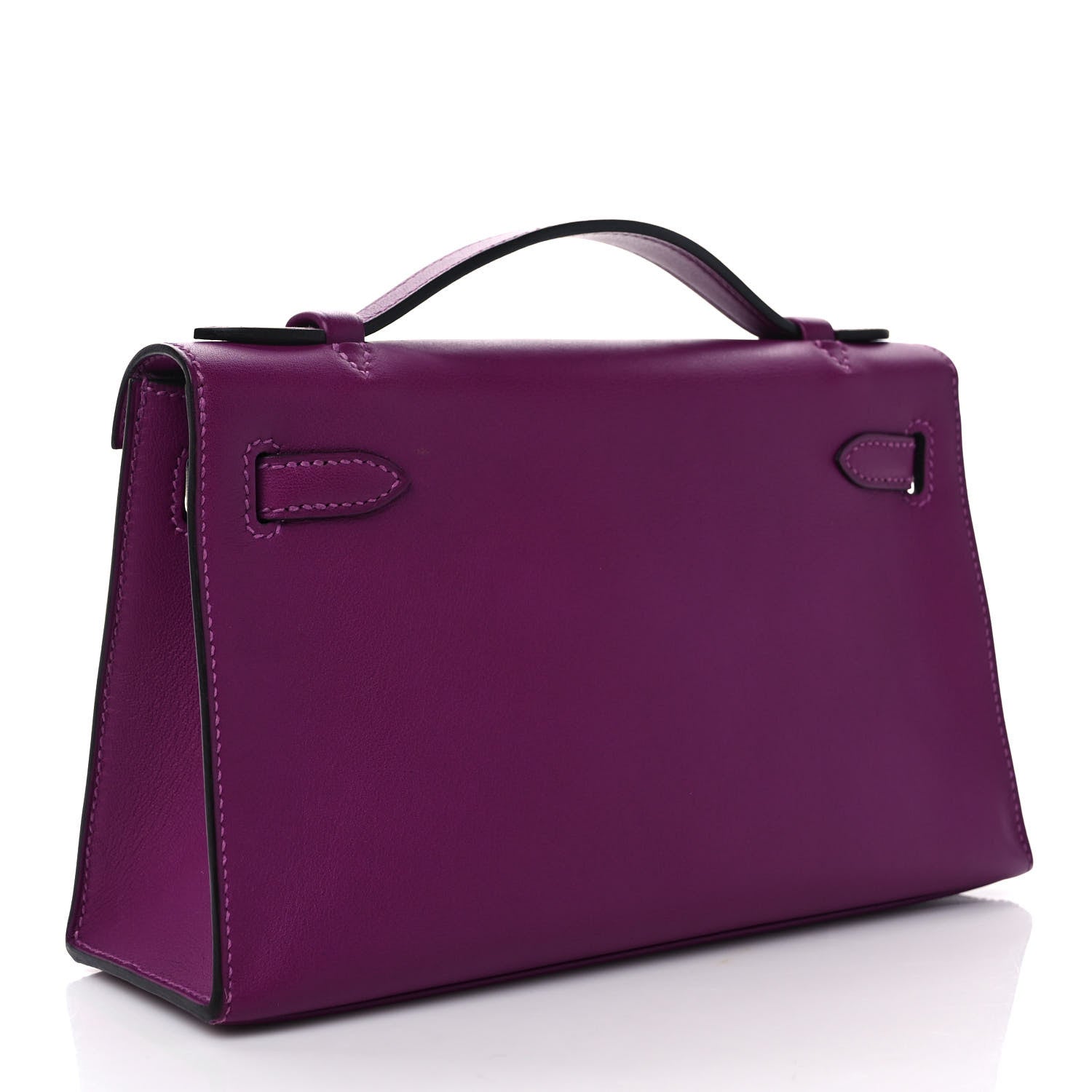 Hermes Swift Kelly Pochette Clutch Anemone 2 of 13