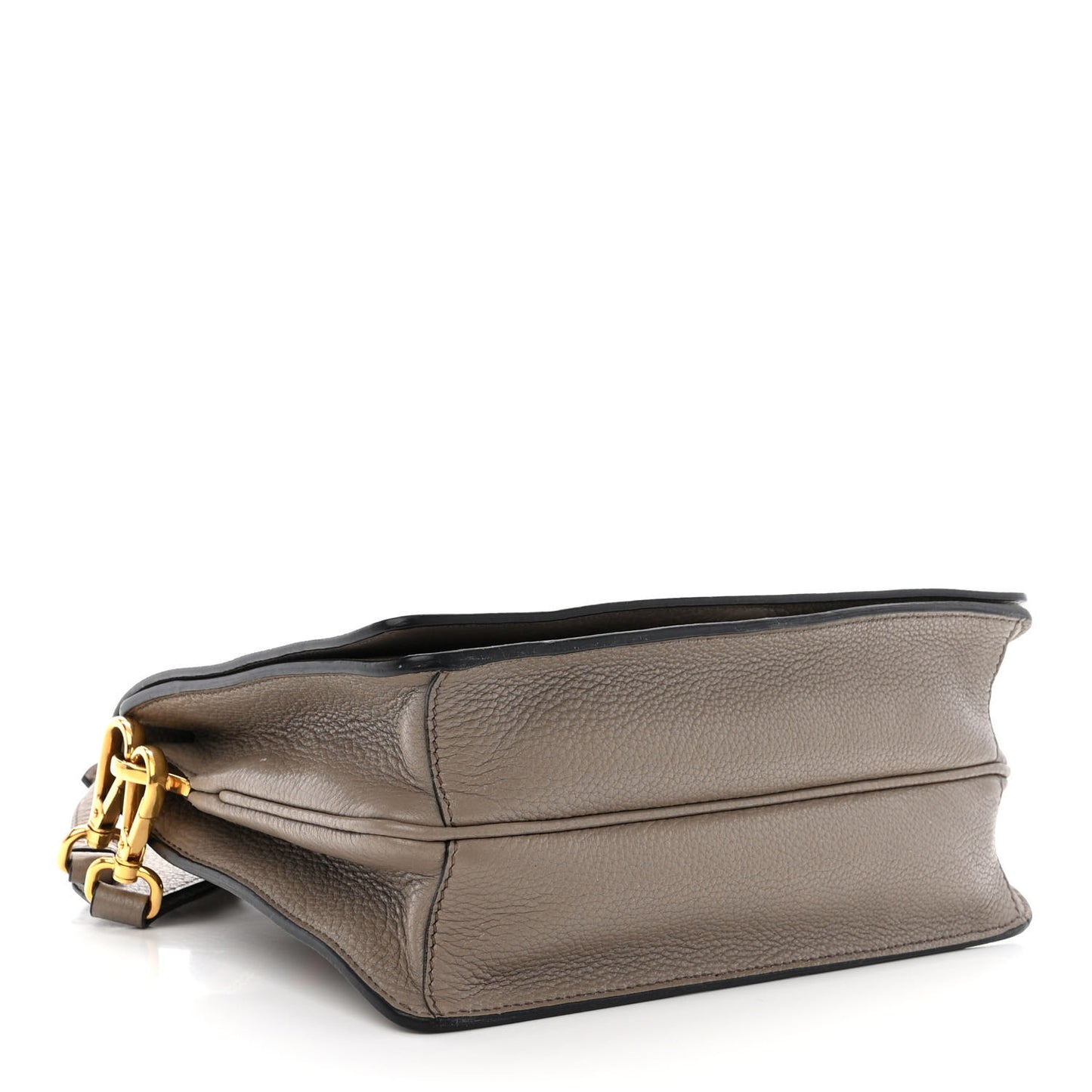 Vitello Daino Crossbody Flap Argilla