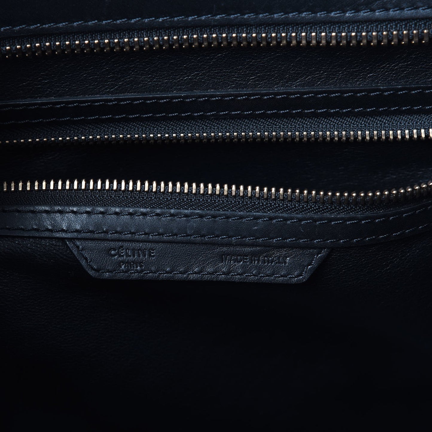 Pony Hair Tri-color Mini Luggage Royal Blue