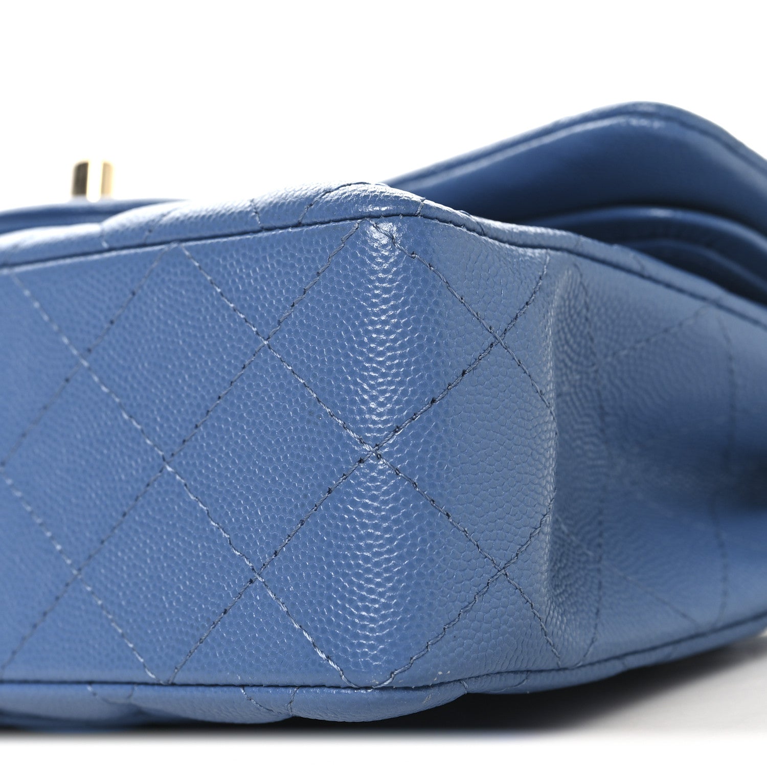 Chanel Caviar Quilted Small Double Flap Blue 1768925 – FASHIONPHILE