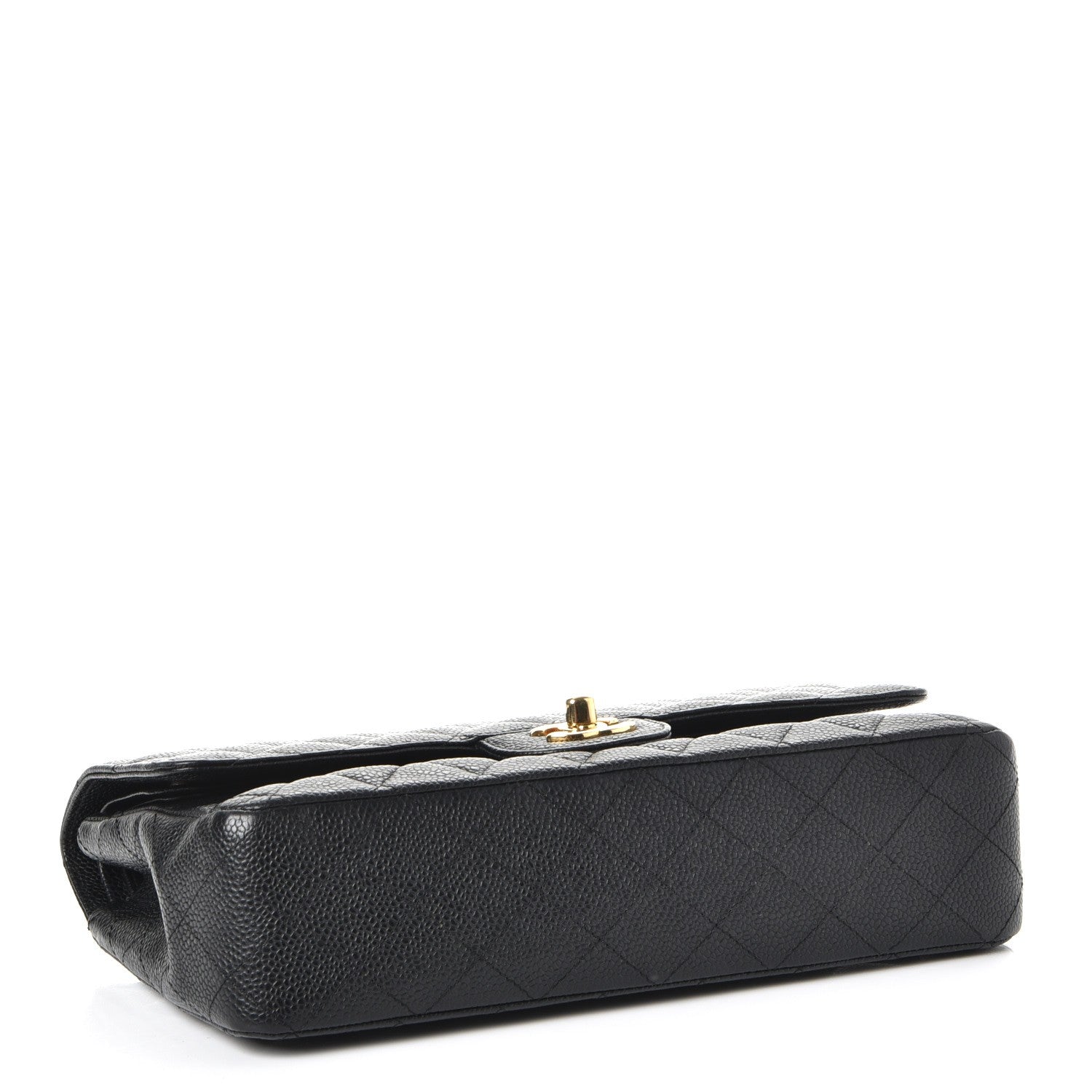 Chanel Caviar Quilted Medium Double Flap Black 5 of 10