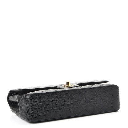 Chanel Caviar Quilted Medium Double Flap Black 5 of 10