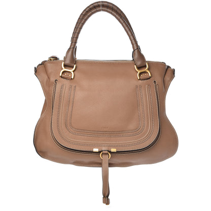 Chloe Calfskin Large Marcie Satchel Nut 1 of 14