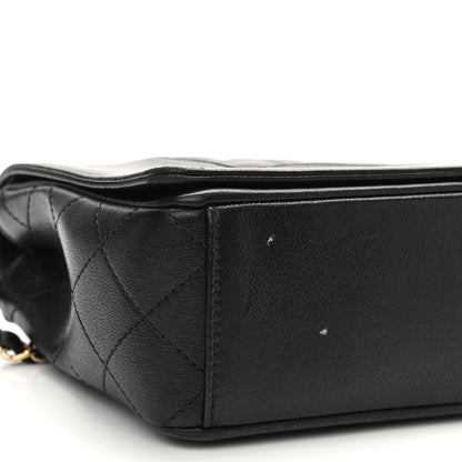 Chanel Sheepskin Quilted Vintage Mademoiselle Flap Black 9 of 15