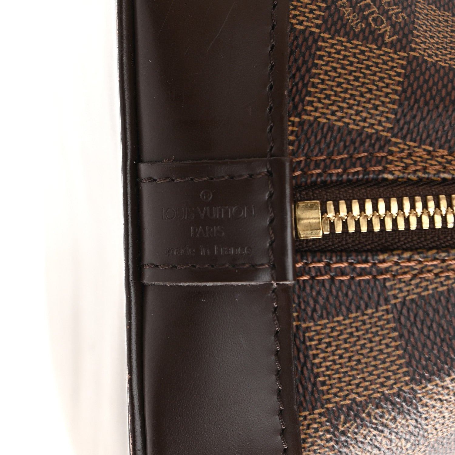 Louis Vuitton Damier Ebene Alma PM 7 of 11