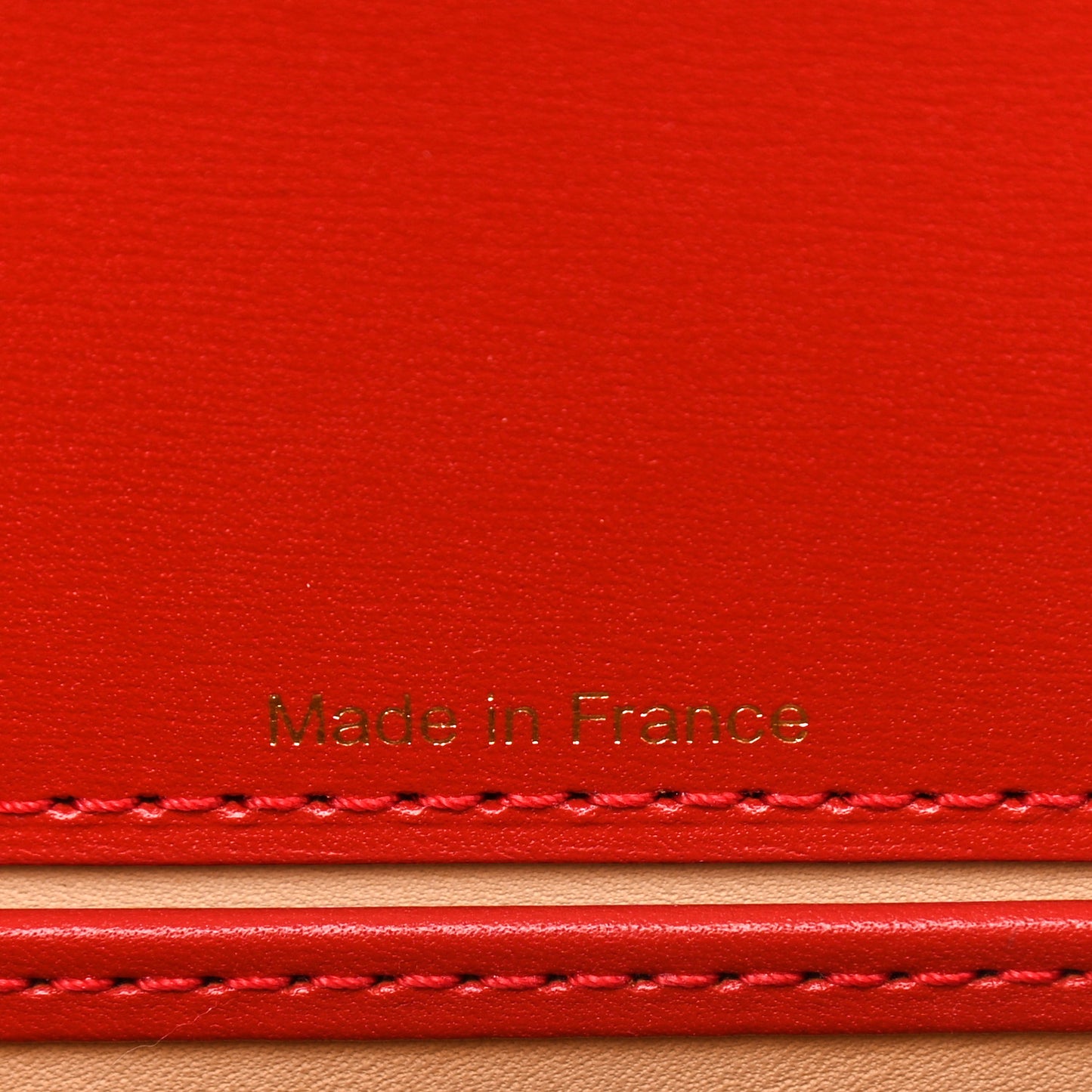 Box Calfskin Mini Brillant Satchel Red