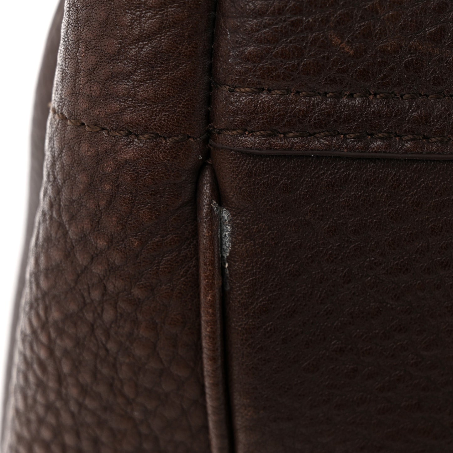 Classic Grain Calfskin Bayswater Chocolate