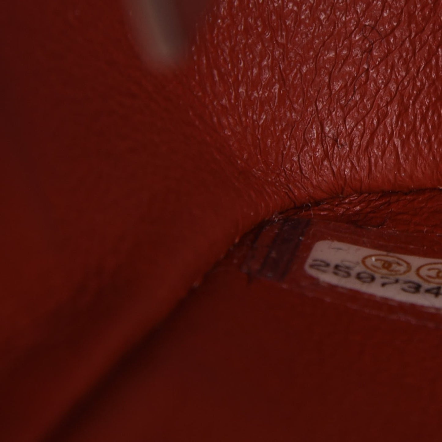 Caviar Quilted Mini Rectangular Flap Red