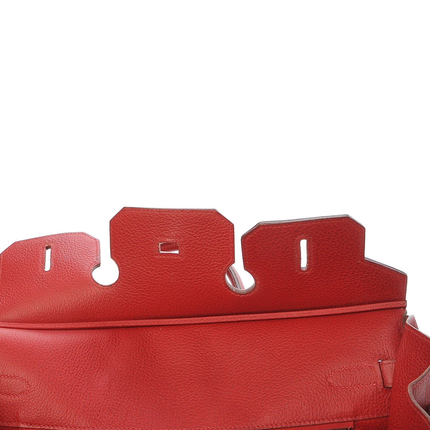Hermes Buffle Skipper Birkin 35 Rouge Vif 26 of 40