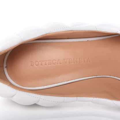 Bottega Veneta Nappa Matelasse Padded Dream Pumps 36 Optic White 7 of 8