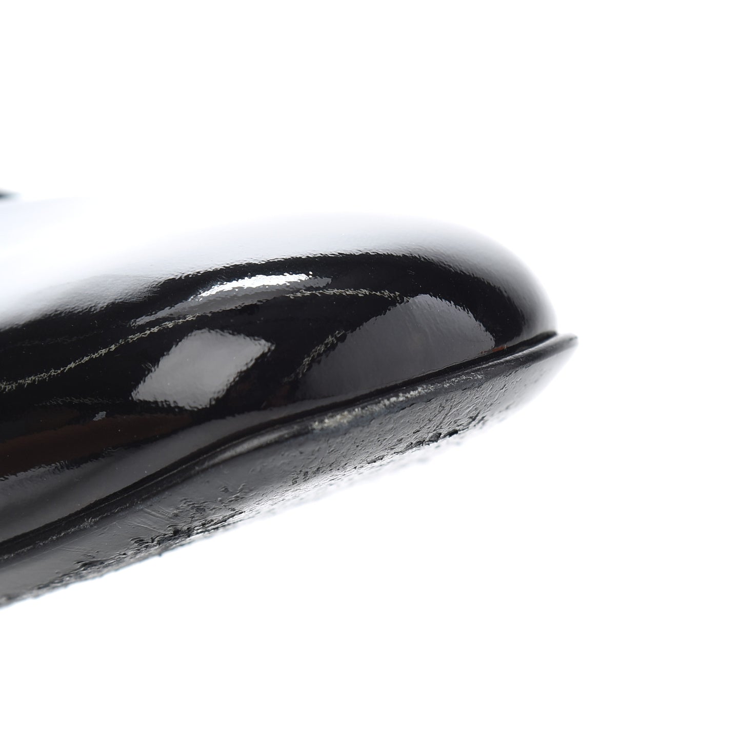 Patent Low Heel Ballerina Pumps 39.5 Black