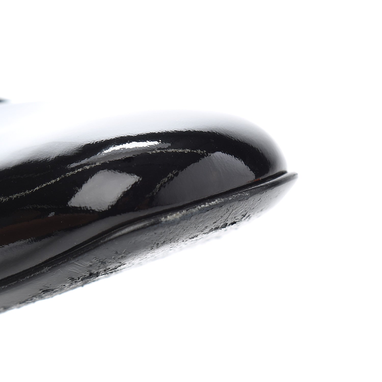 Chanel Patent Low Heel Ballerina Pumps 39.5 Black 16 of 16