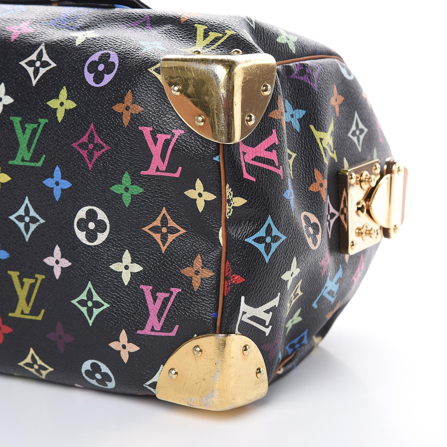 Louis Vuitton Monogram Multicolor Speedy 30 Black 7 of 19
