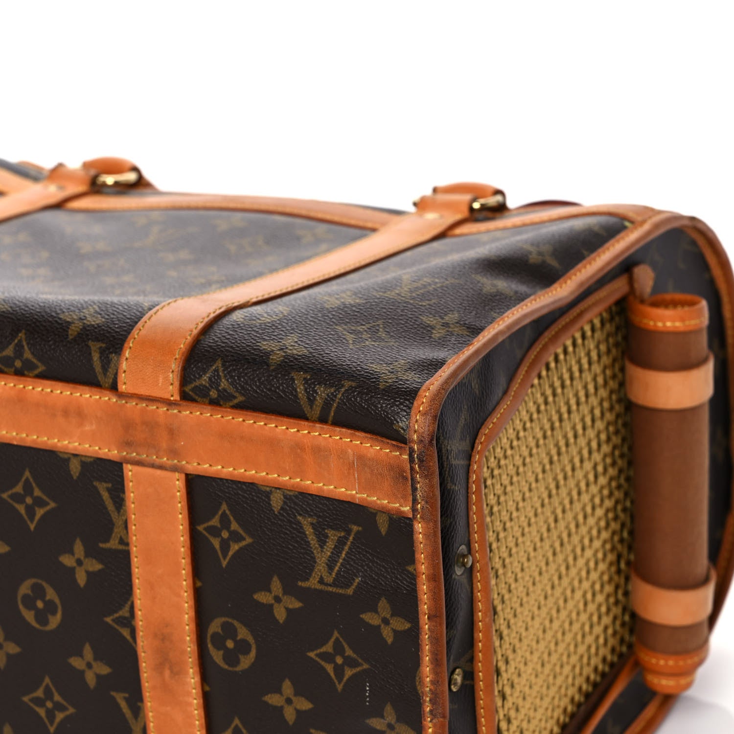 Louis Vuitton Monogram Sac Chien 40 Pet Carrier 10 of 20