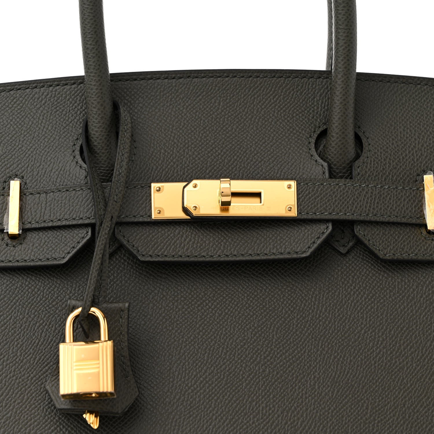 Hermes Epsom Sellier Birkin 30 Vert De Gris 8 of 13