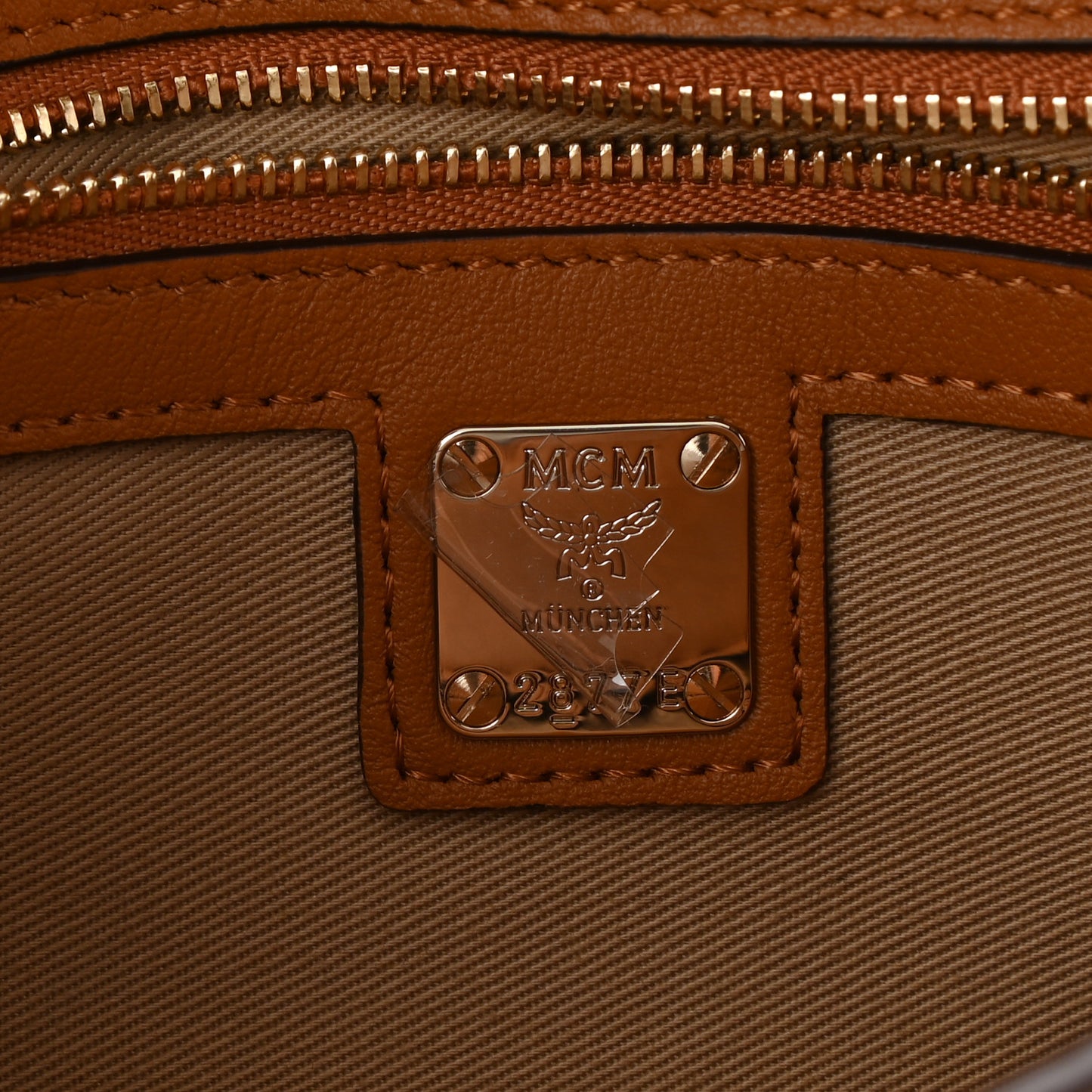 Metallic Visetos Medium Millie Crossbody Bag Berlin Gold