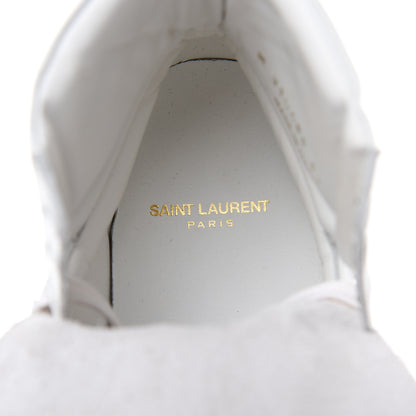 Saint Laurent Calfskin Womens Court Classic SL/01H High Top Sneakers 41 White 9 of 12