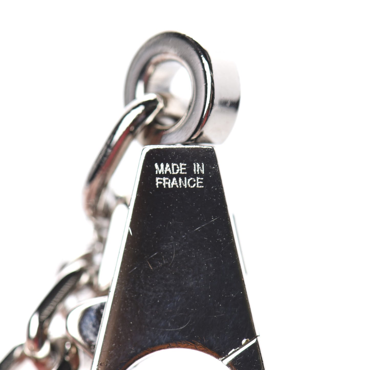 Palladium Breloque Bag Charm Silver