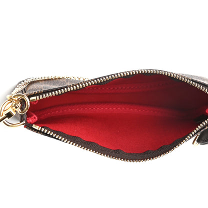 Louis Vuitton Damier Ebene Mini Pochette Accessories 5 of 7