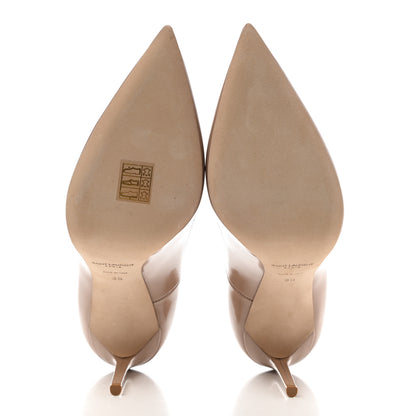 Saint Laurent Patent Calfskin Zoe 105 Pump 39 Nude 5 of 11