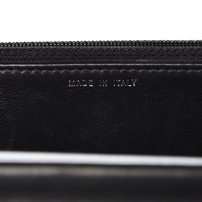 Chanel Lambskin Chevron Quilted Wallet On Chain WOC So Black 7 of 11