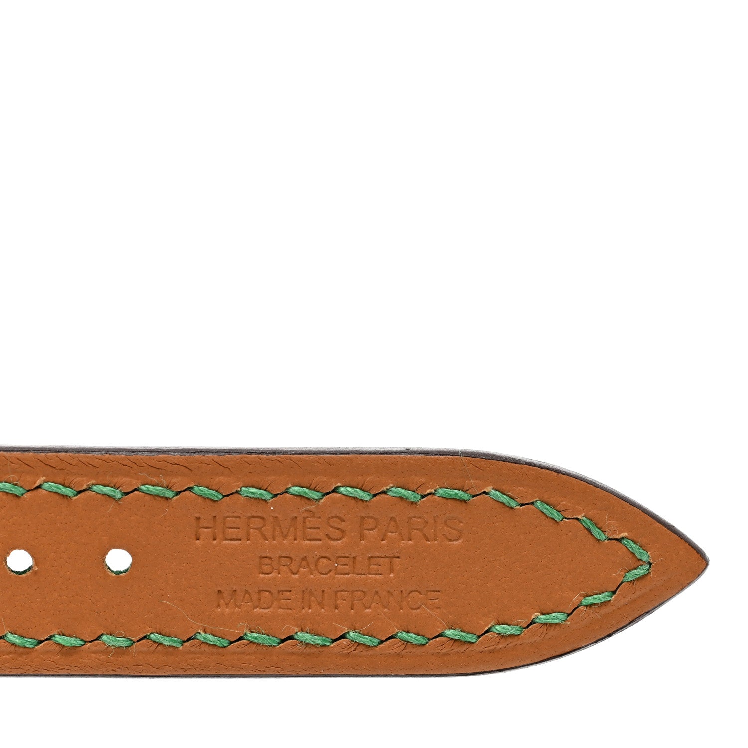 Hermes Barenia 41mm Apple Watch Double Tour Strap Bambou 6 of 7