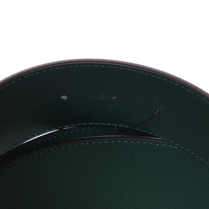 Gucci Calfskin Lizard Double G 50mm Belt 105 42 Vintage Green 5 of 6