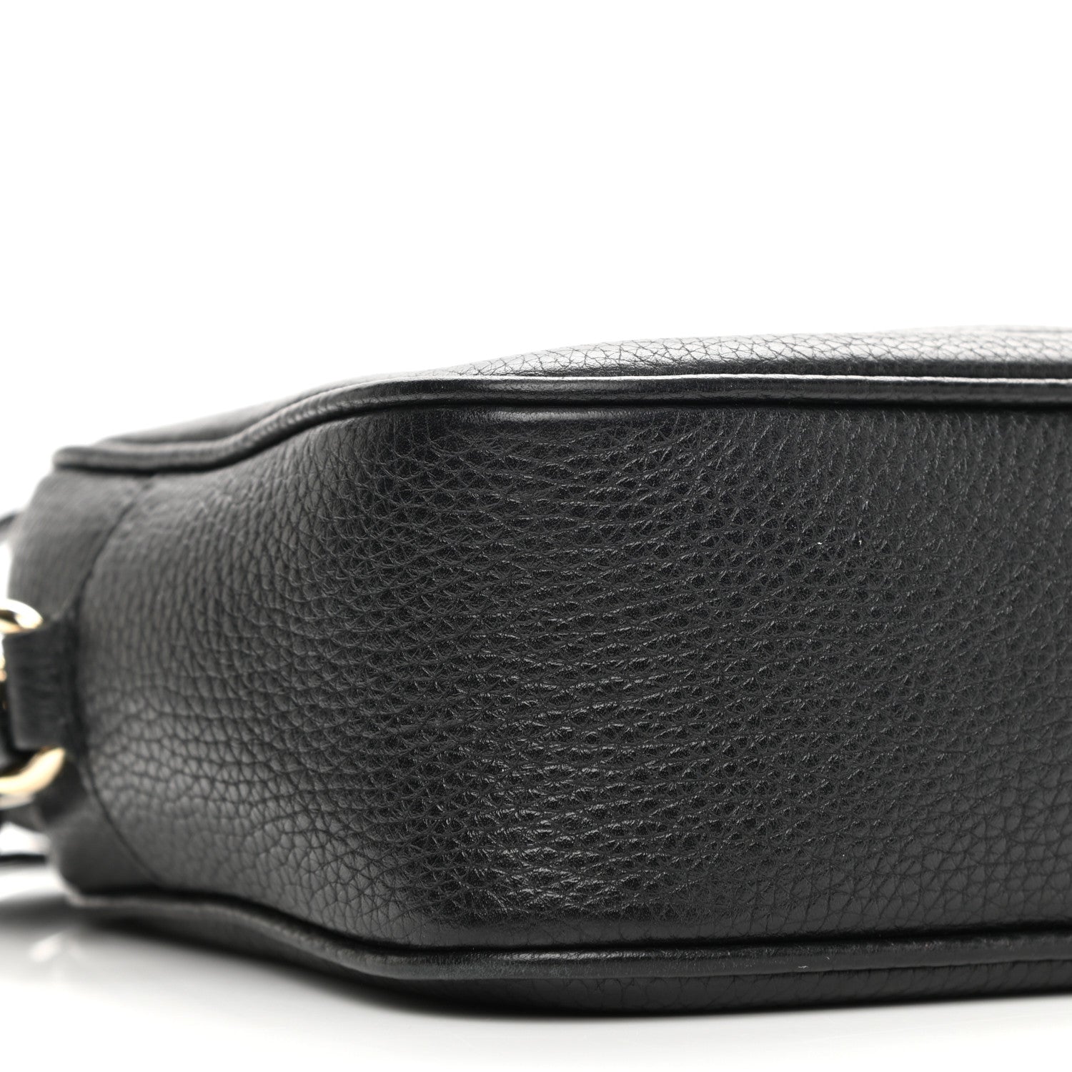 Gucci Pebbled Calfskin Small Soho Disco Bag Black 9 of 11