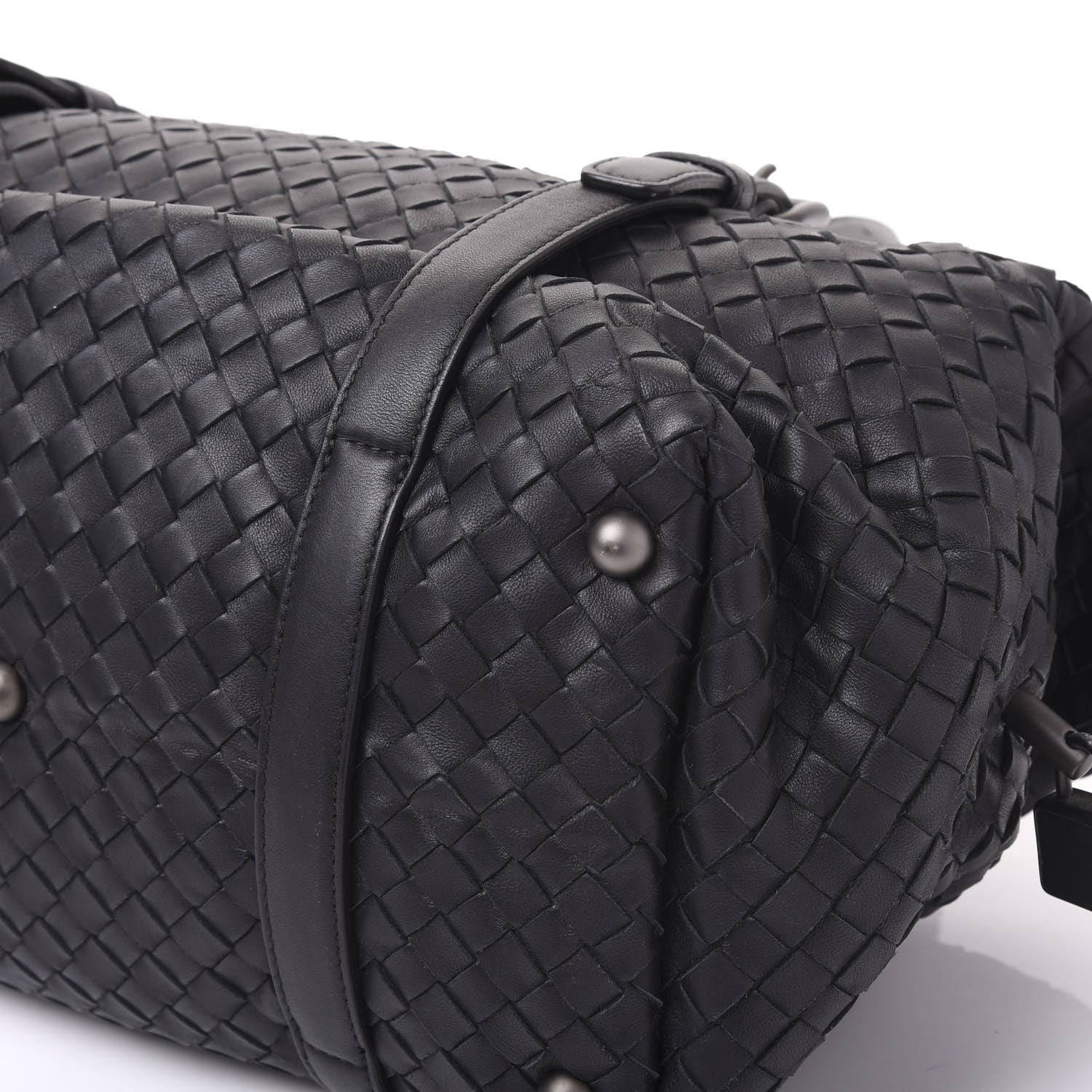 Bottega Veneta Nappa Intrecciato Montaigne Rings Satchel Black 12 of 12