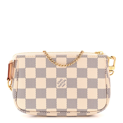 Louis Vuitton Damier Azur Mini Pochette Accessories 1 of 8
