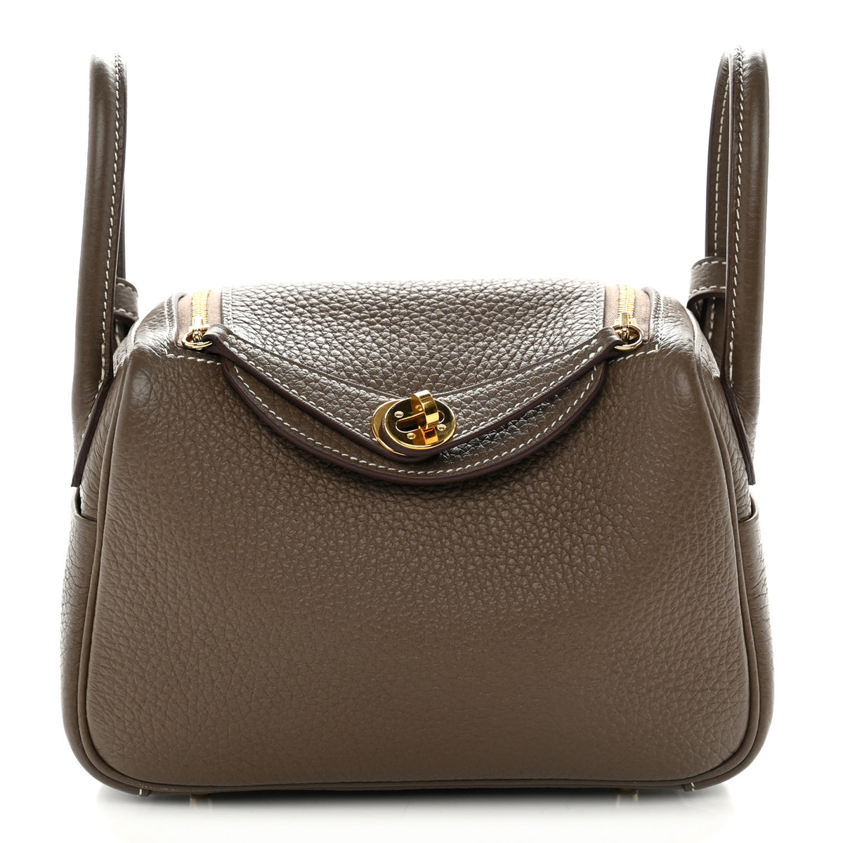 Taurillon Clemence Mini Lindy 20 Etoupe