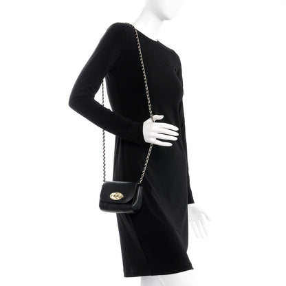 Mulberry Classic Grain Calfskin Mini Lily Black 2 of 7