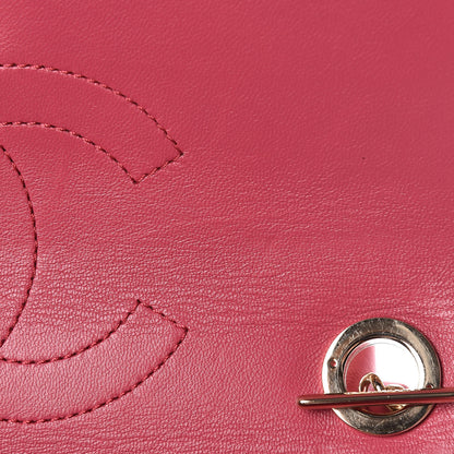 Chanel Lambskin Quilted Small Trendy CC Dual Handle Bag Dark Pink 13 of 13
