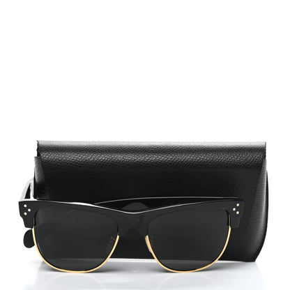 Celine Acetate Cat Eye Sunglasses CL40103U Black Gold 8 of 8