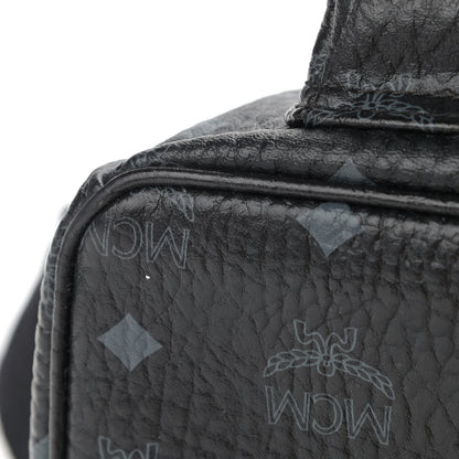MCM Visetos Small Side Stud Stark Backpack Black 12 of 12